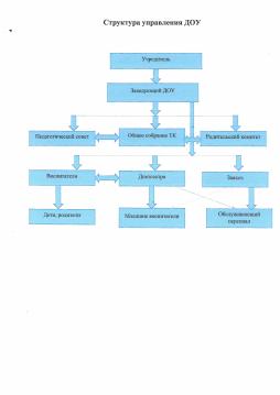 Структура управления ДОУ